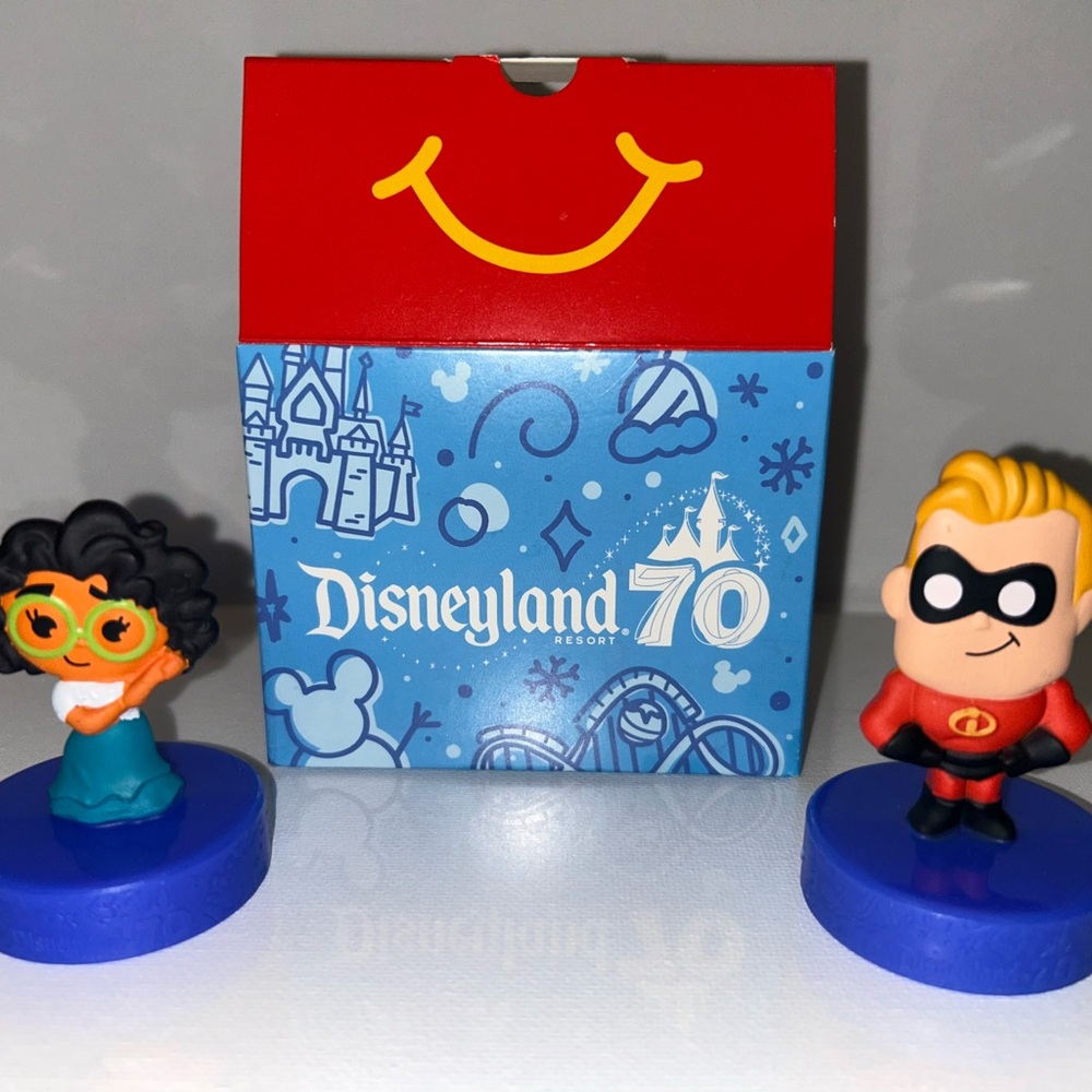 Disneyland 70th Anniversary Happy Meal Toys/Collectible Figure 🟣